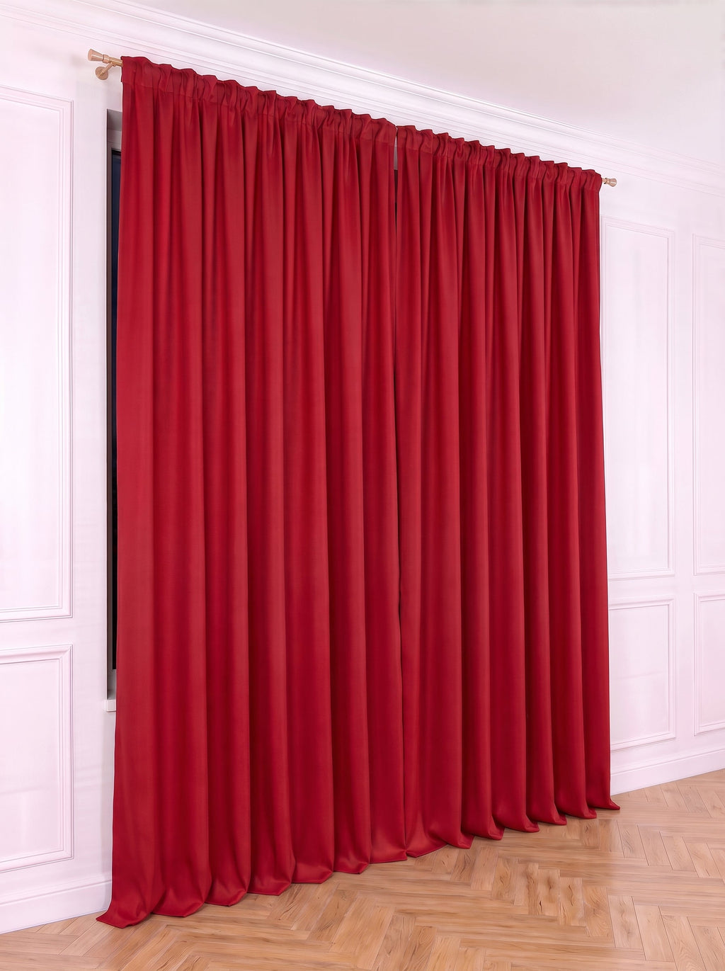 Draperie Blackout Roșu Perdele de Poveste