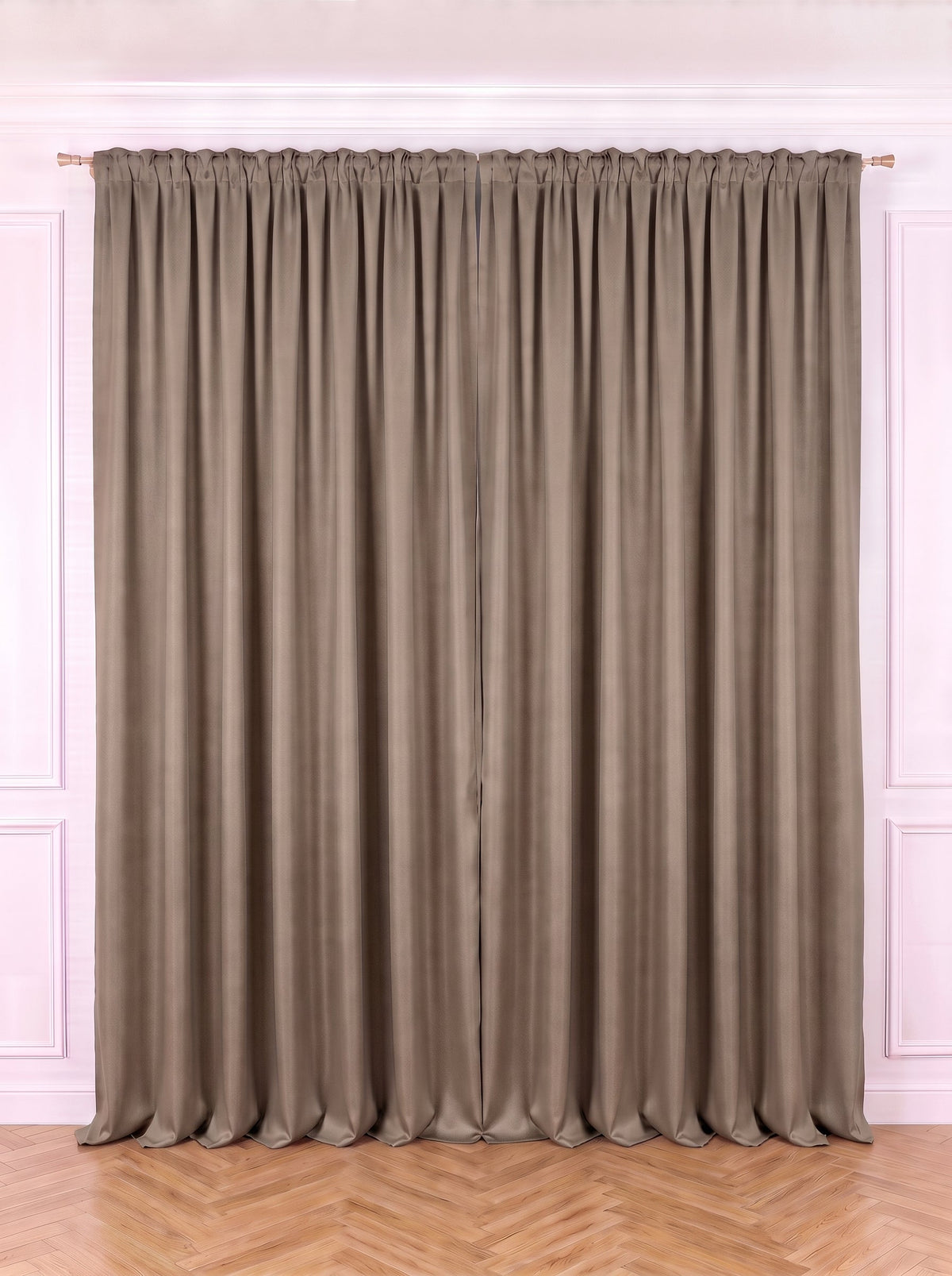 Draperie Blackout Taupe Perdele de Poveste