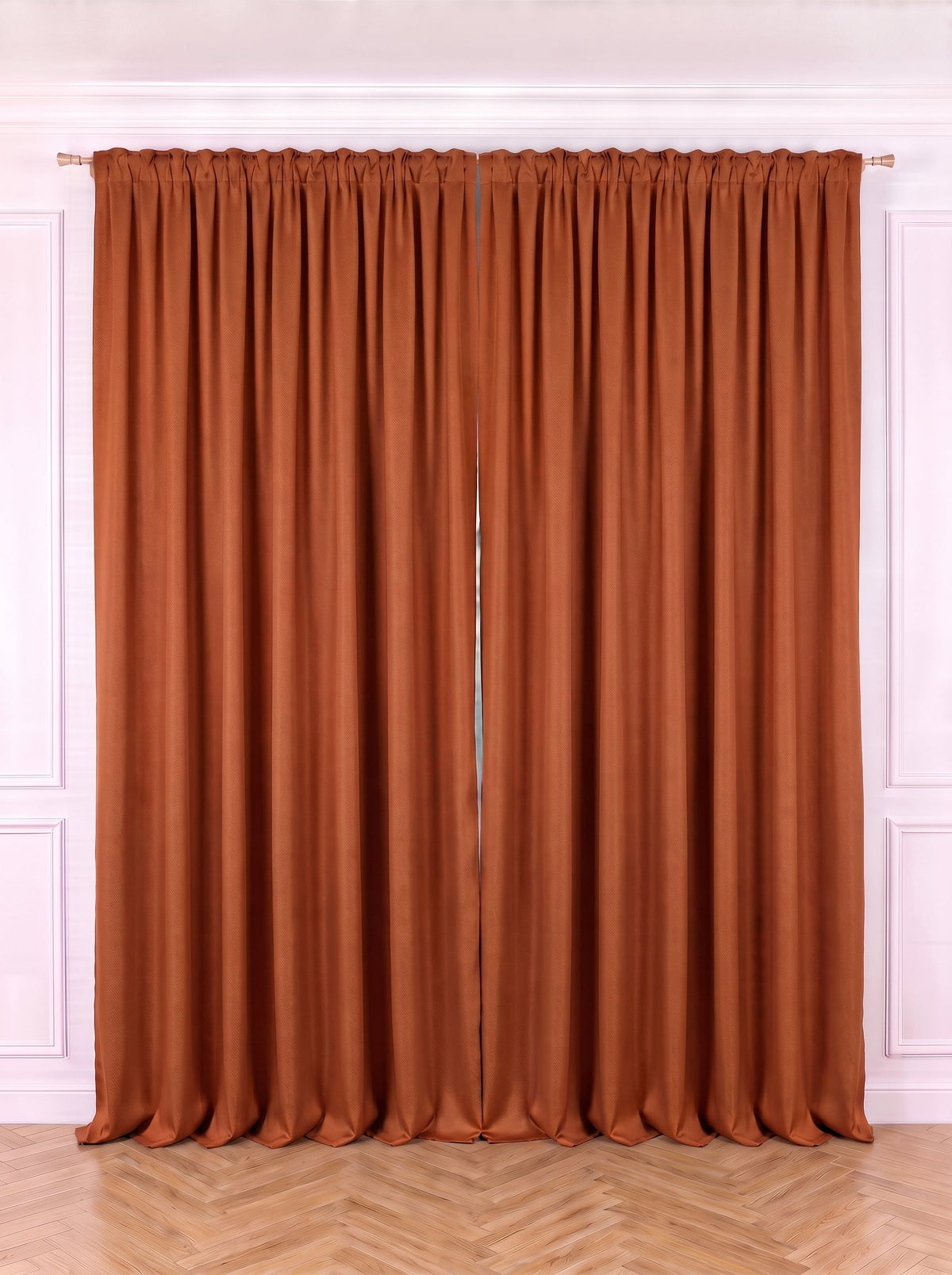 Draperie Blackout Teracota Perdele de Poveste