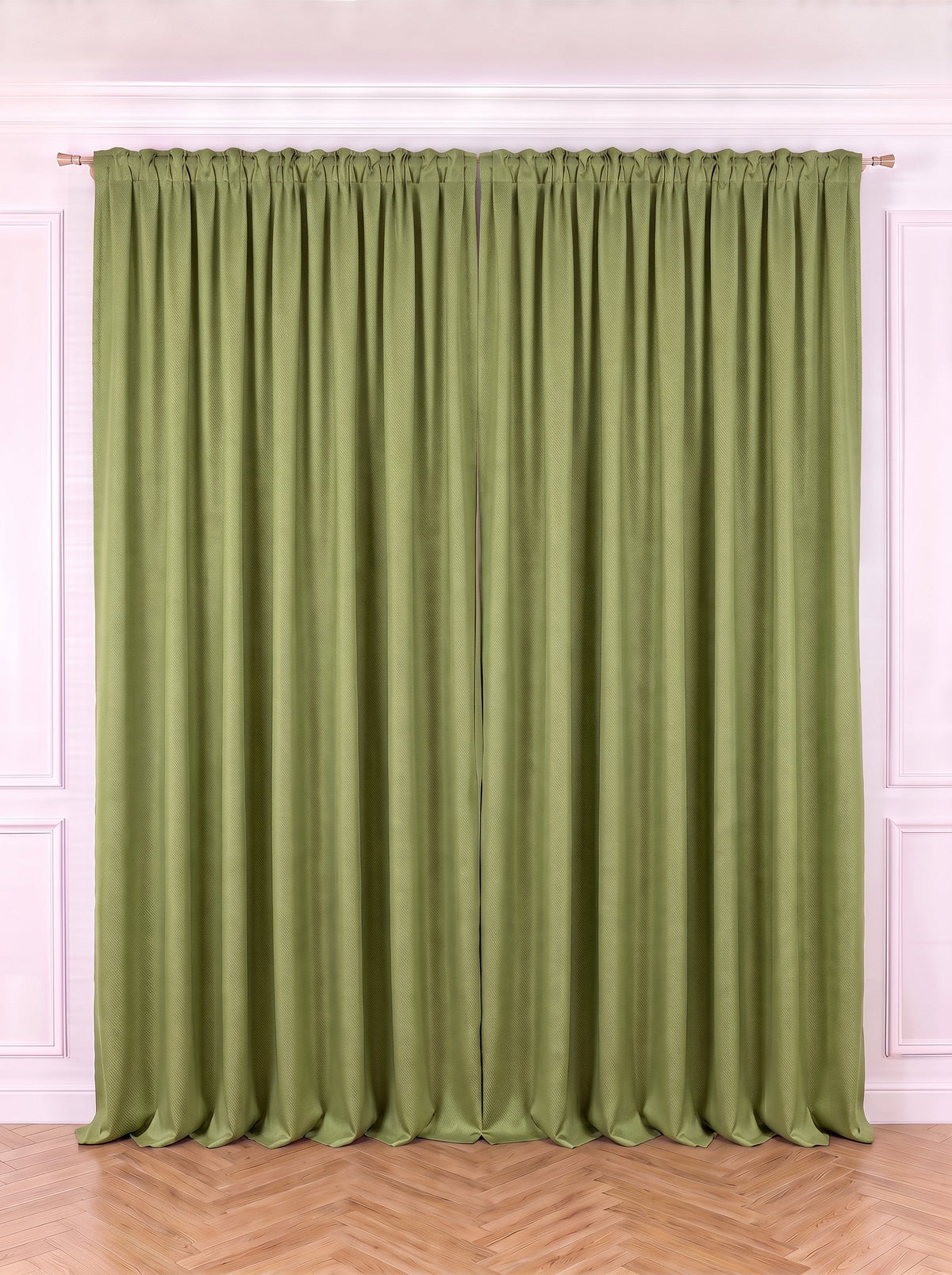 Draperie Blackout Verde Fistic Perdele de Poveste