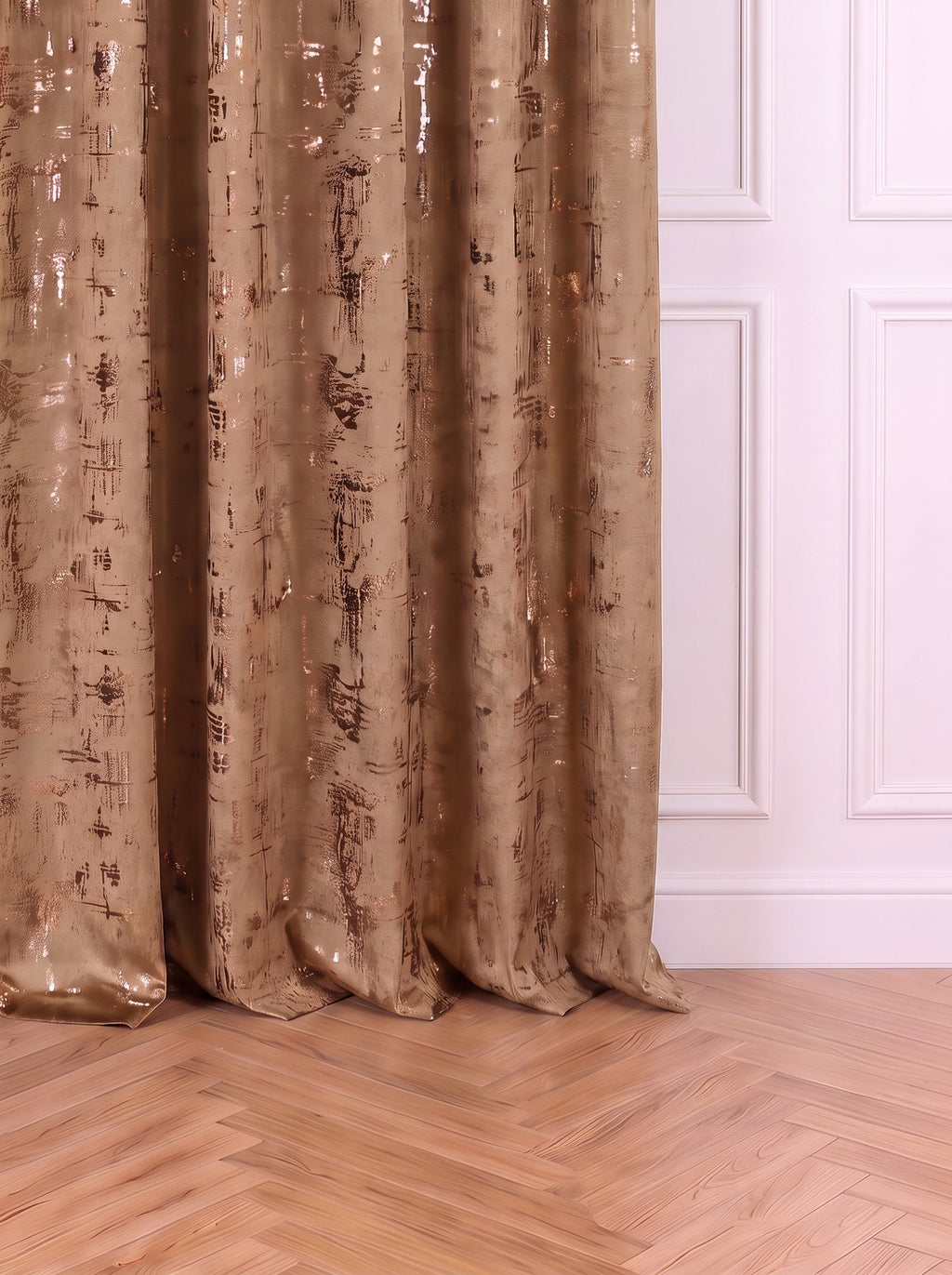 Draperie Catifea Insertii Auriu Perdele de Poveste