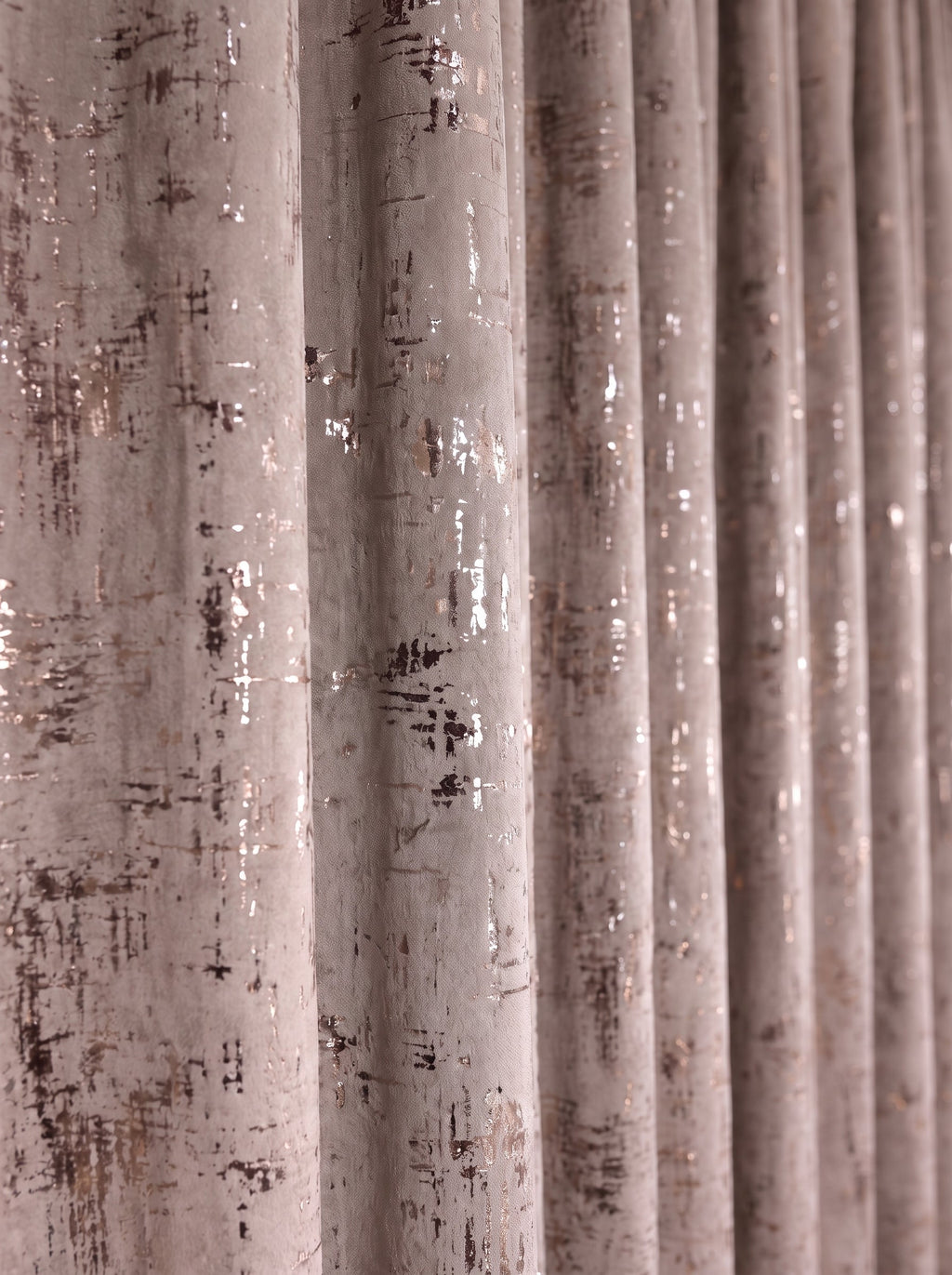 Draperie Catifea Insertii Taupe Perdele de Poveste