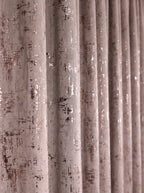 Draperie Catifea Insertii Taupe Perdele de Poveste