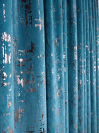 Draperie Catifea Insertii Turcoaz Perdele de Poveste