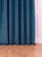 Draperie Catifea Premium Albastru Ocean Perdele de Poveste
