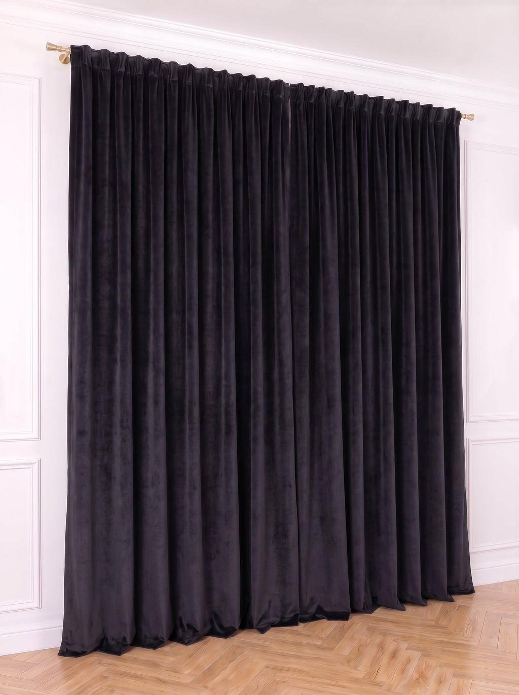 Draperie Catifea Premium Antracit Perdele de Poveste