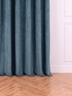 Draperie Catifea Premium Bleu Petrol Perdele de Poveste