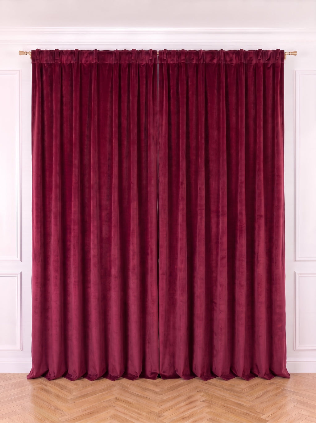 Draperie Catifea Premium Bordo Perdele de Poveste