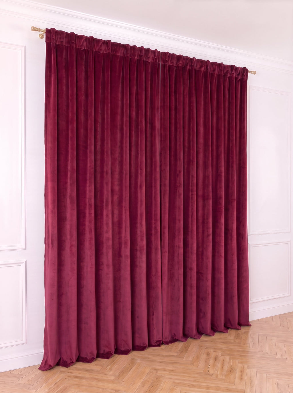 Draperie Catifea Premium Bordo Perdele de Poveste