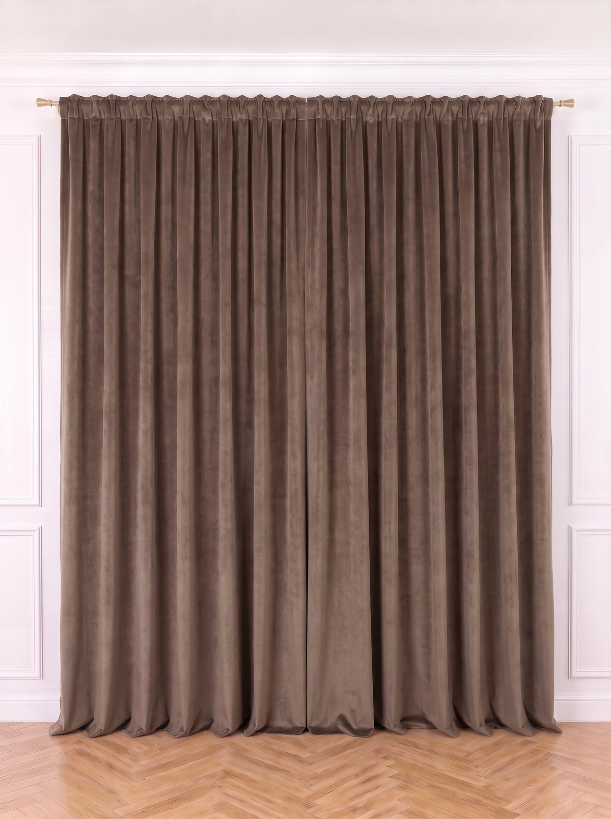 Draperie Catifea Premium Cappuccino Perdele de Poveste