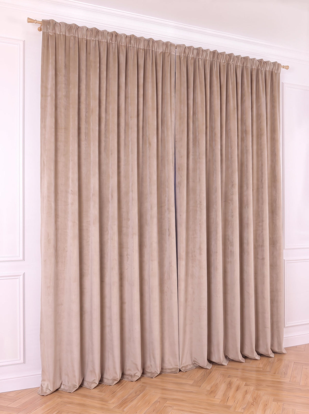 Draperie Catifea Premium Crem Perdele de Poveste