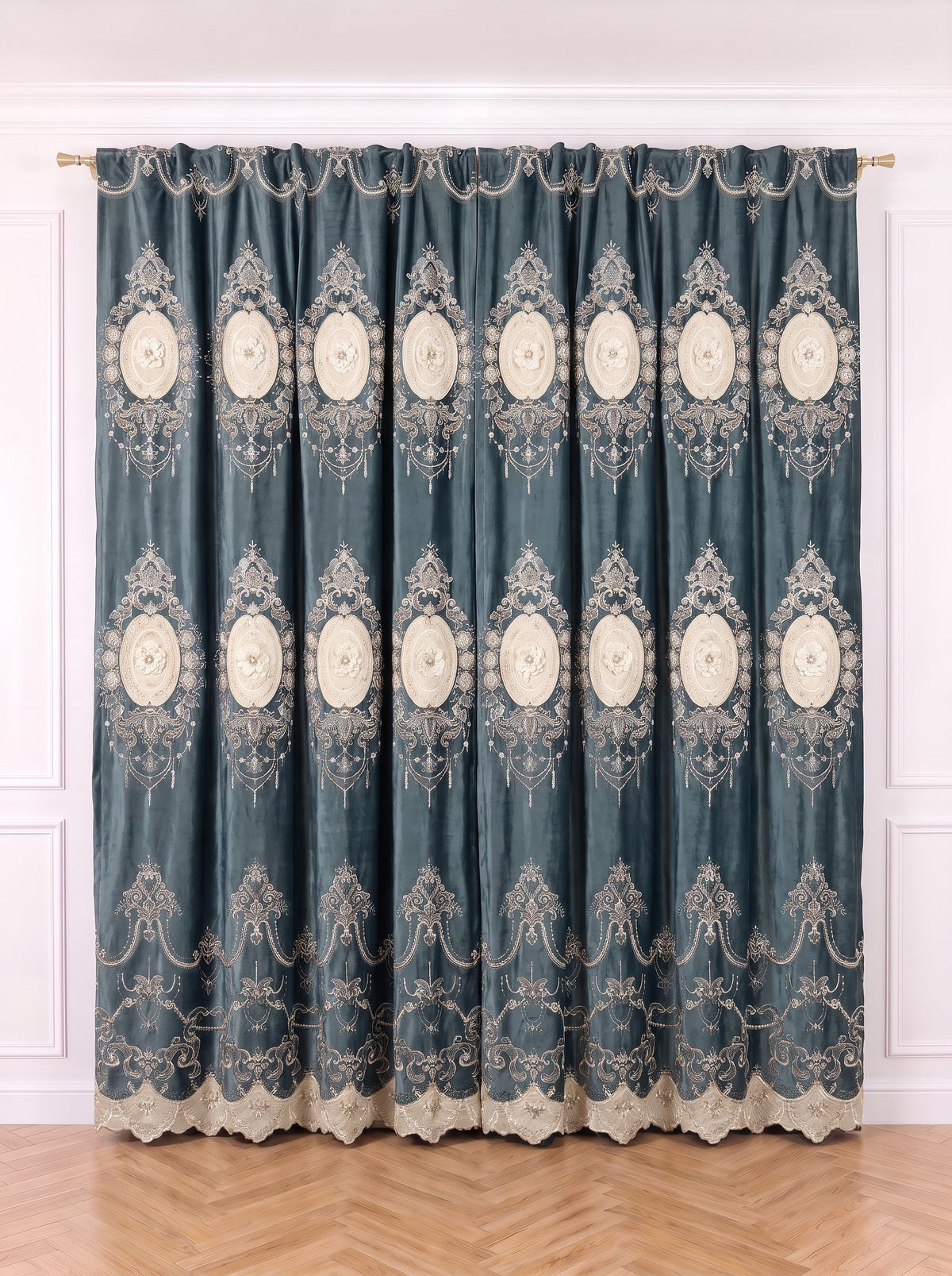Draperie Catifea Premium Imperial bleumarin Perdele de Poveste