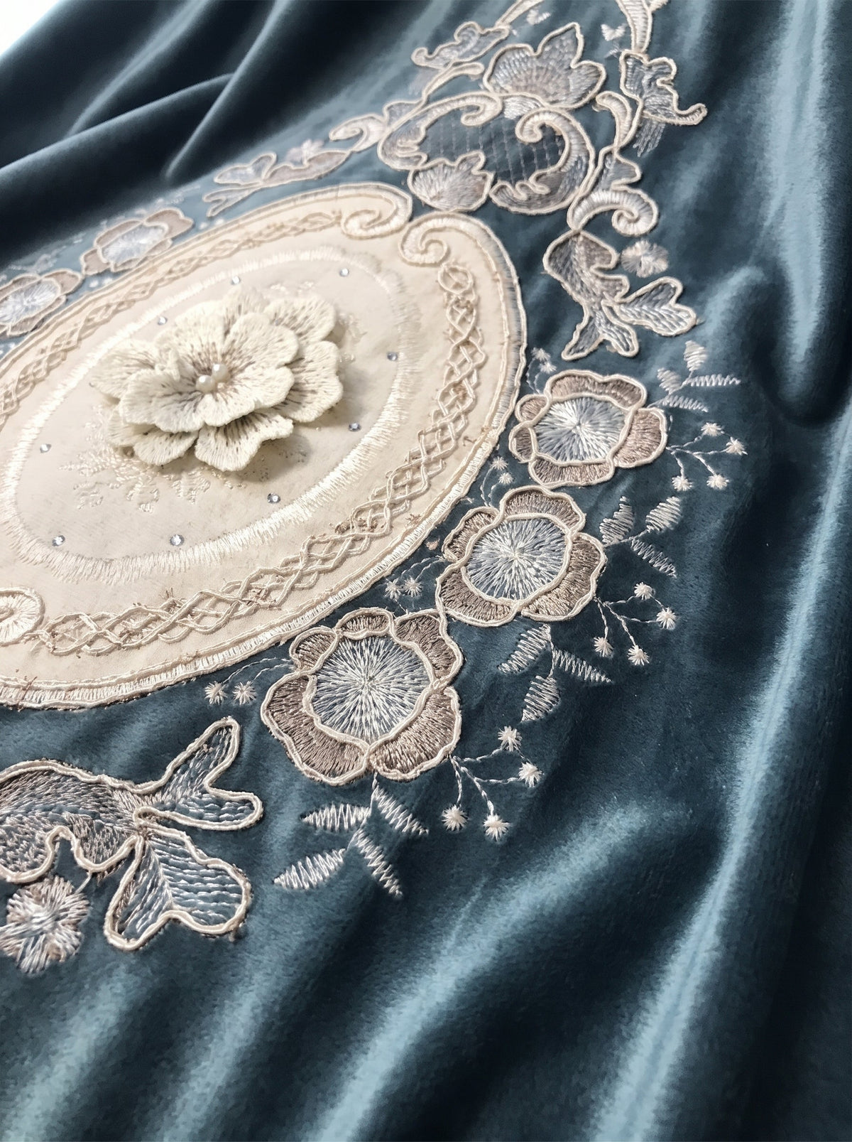 Draperie Catifea Premium Imperial bleumarin Perdele de Poveste