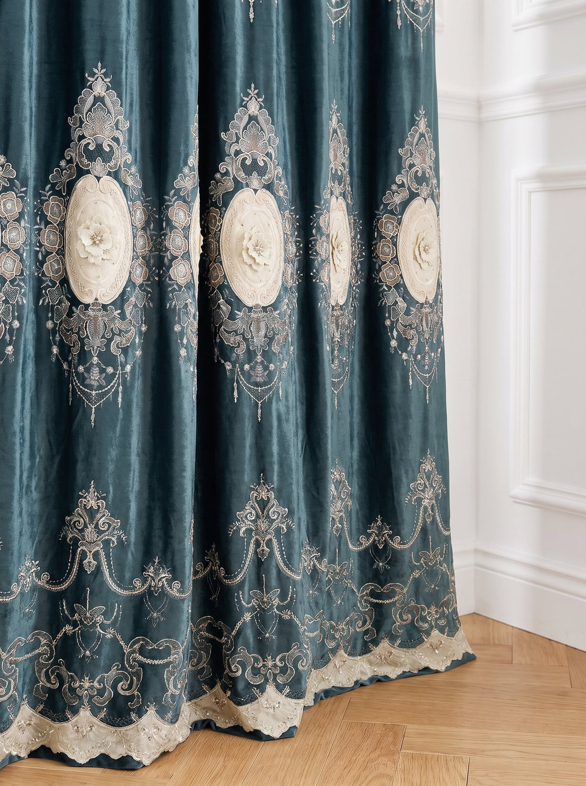 Draperie Catifea Premium Imperial bleumarin Perdele de Poveste