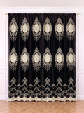 Draperie Catifea Premium Imperial negru Perdele de Poveste