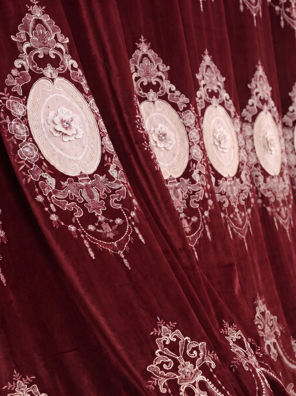 Draperie Catifea Premium Imperial roșu Perdele de Poveste