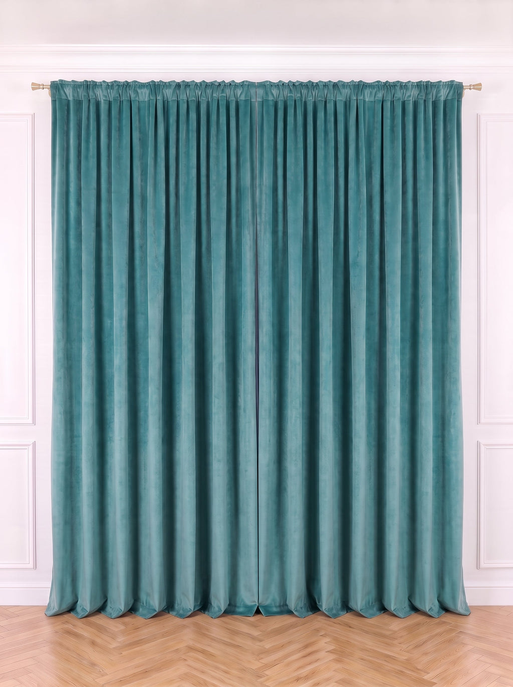 Draperie Catifea Premium Mentă Perdele de Poveste