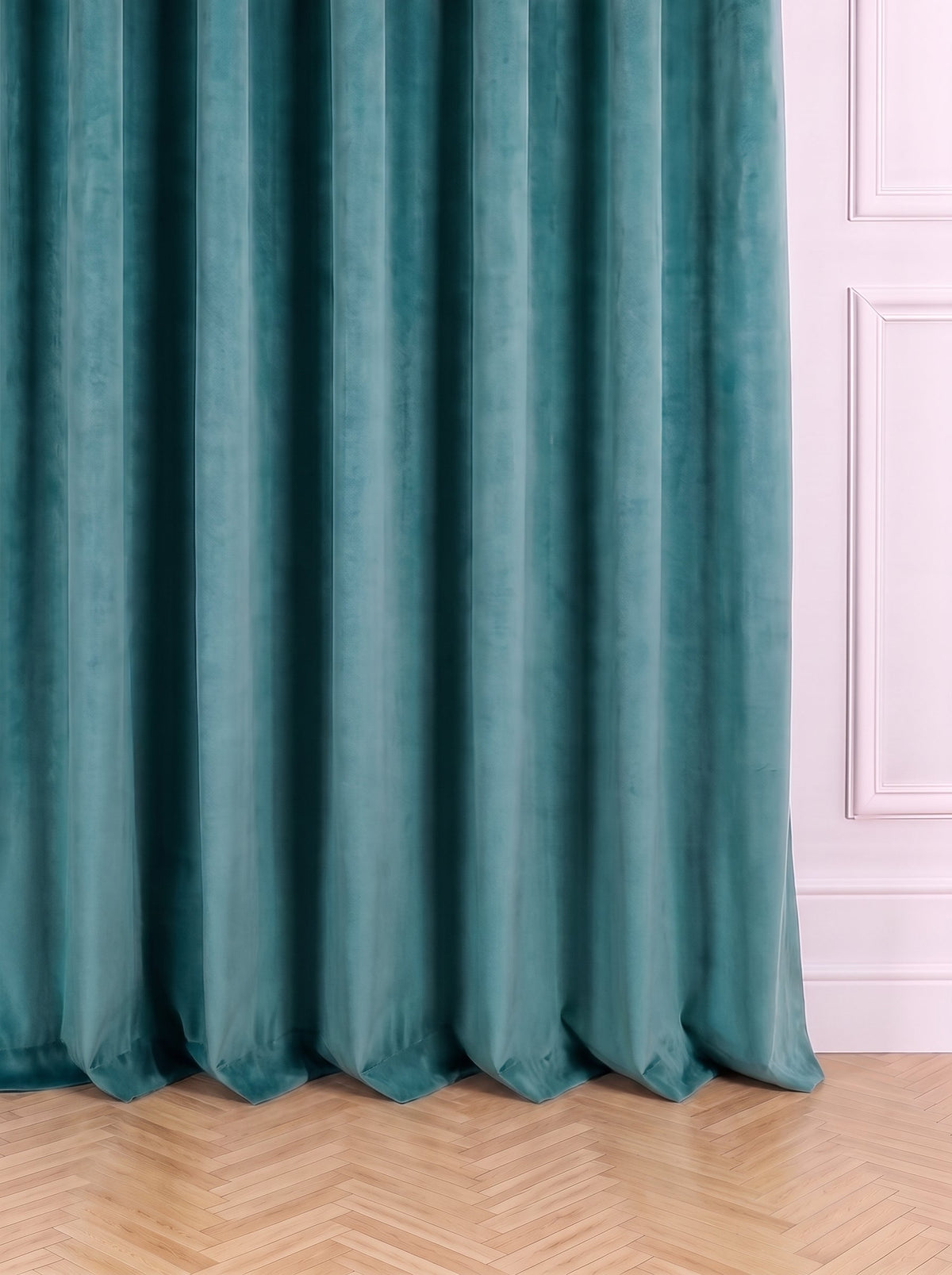 Draperie Catifea Premium Mentă Perdele de Poveste