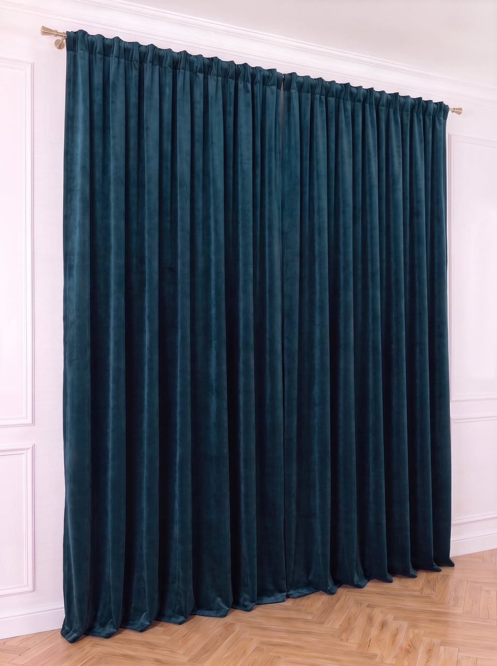 Draperie Catifea Premium Petrol Perdele de Poveste