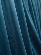 Draperie Catifea Premium Petrol Perdele de Poveste