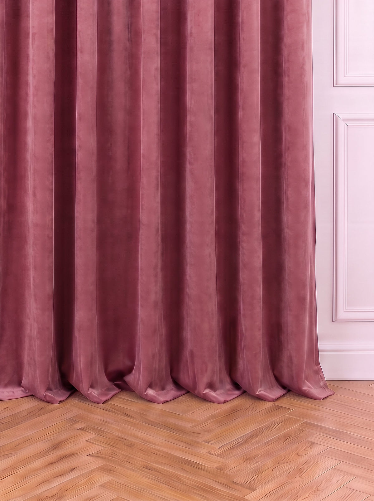 Draperie Catifea Premium Roz Antic Perdele de Poveste