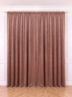 Draperie Catifea Premium Roz Prăfuit Perdele de Poveste