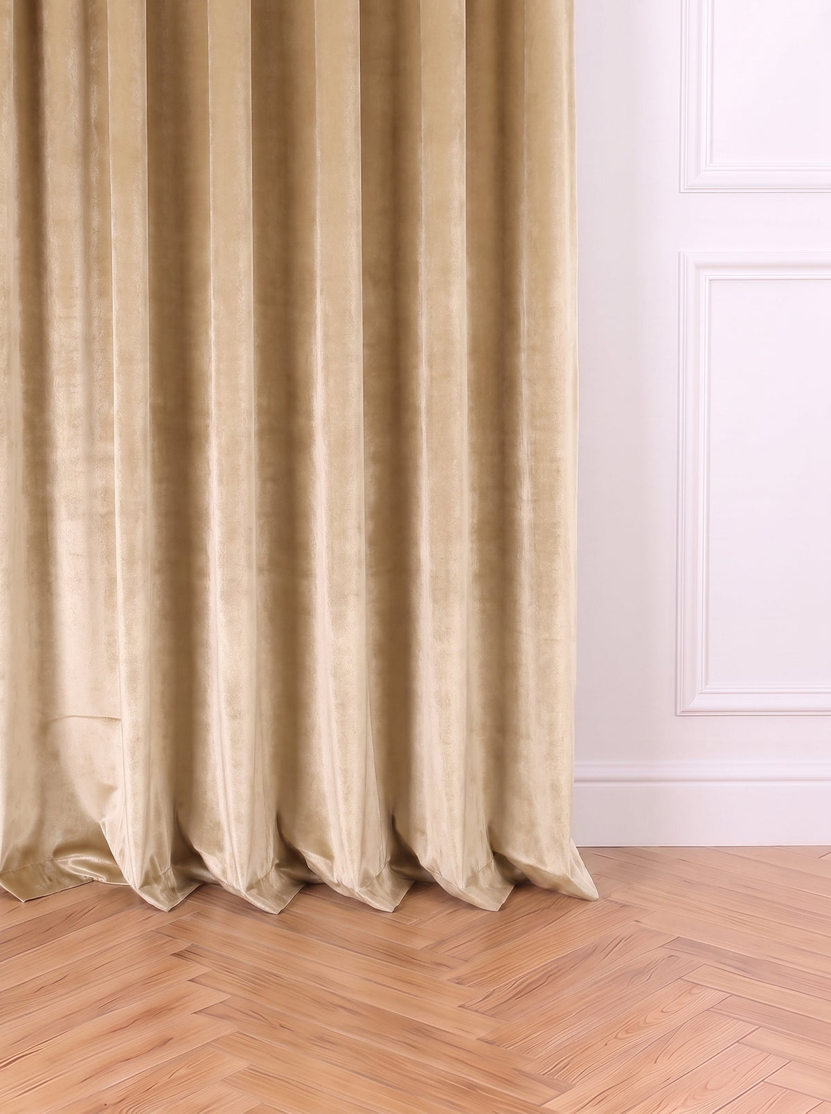 Draperie Catifea Premium Șampanie Perdele de Poveste