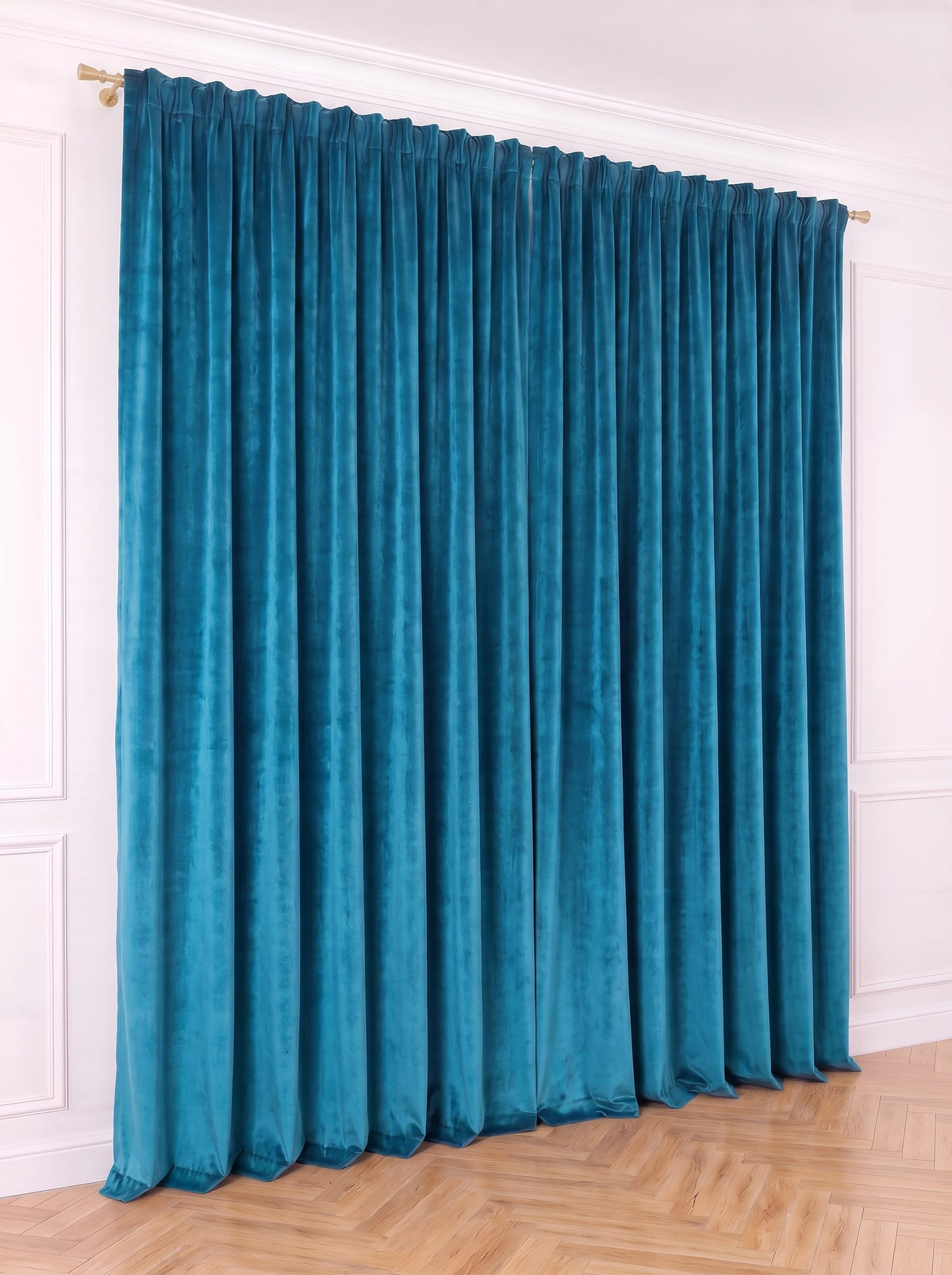 Draperie Catifea Premium Turcoaz Perdele de Poveste