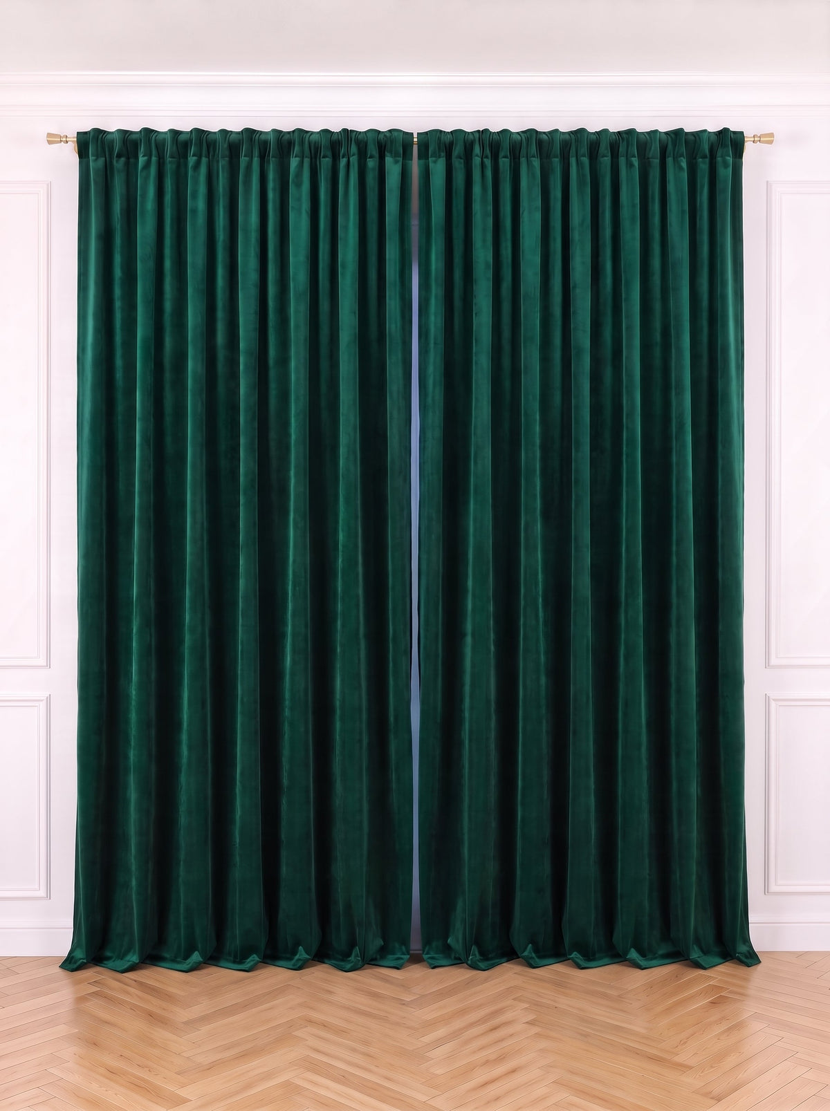 Draperie Catifea Premium Verde Smarald Perdele de Poveste