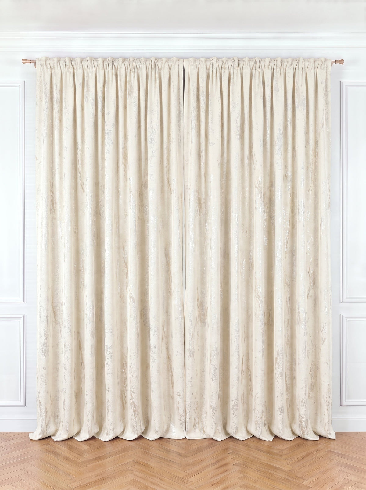 Draperie crem model nisip Perdele de Poveste