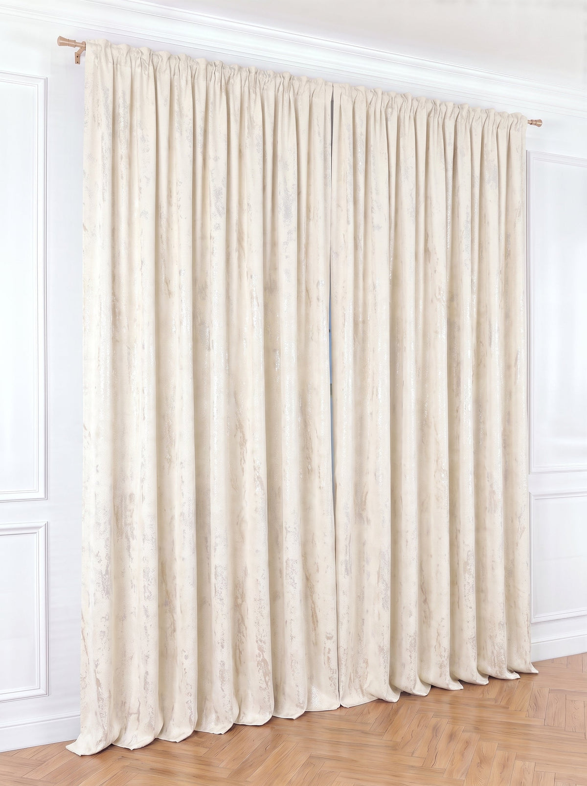 Draperie crem model nisip Perdele de Poveste