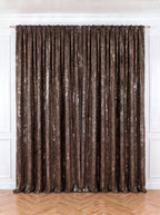 Draperie maro model nisip Perdele de Poveste