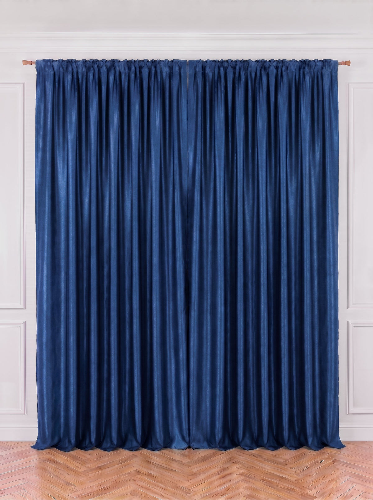 Draperie Soft Albastru Regal Perdele de Poveste