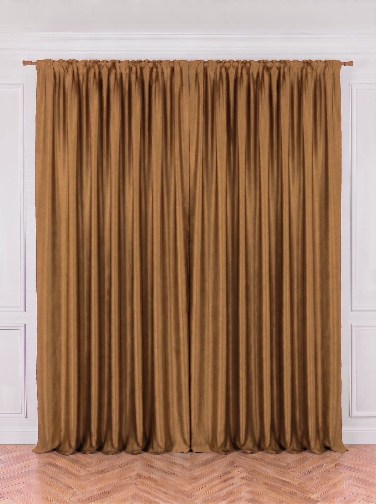 Draperie Soft Ocru Perdele de Poveste