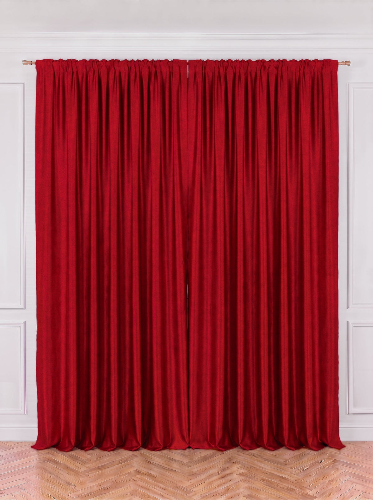 Draperie Soft Roșu Perdele de Poveste