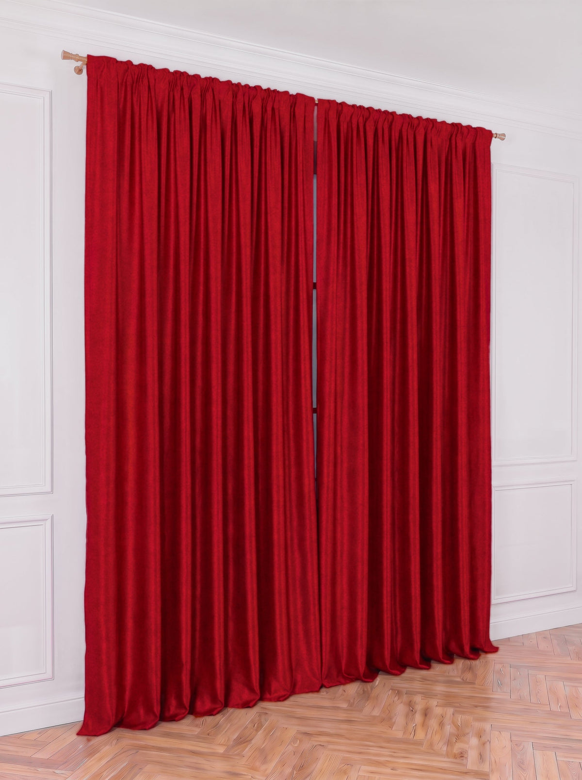 Draperie Soft Roșu Perdele de Poveste