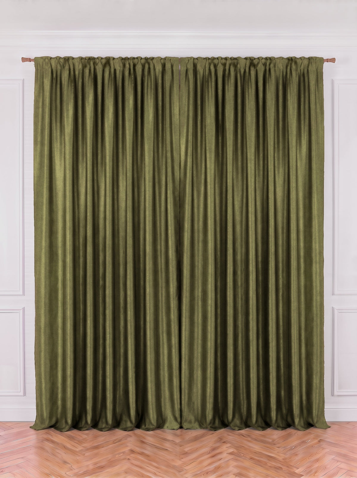 Draperie Soft Verde Oliv Perdele de Poveste