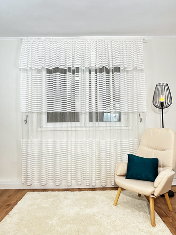 Perdea linii albe Perdele de Poveste