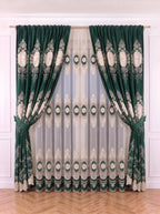 Set · Perdea Imperial verde + Draperie Catifea Premium Imperial verde Perdele de Poveste