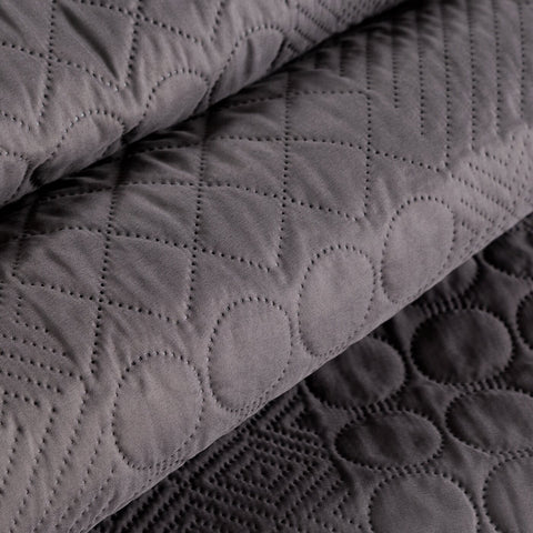 Cuvertură de Pat cu un motiv patchwork presat la cald BONI Perdele de Poveste