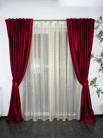 Set Perdea și Draperie Beatrice Perdele de Poveste