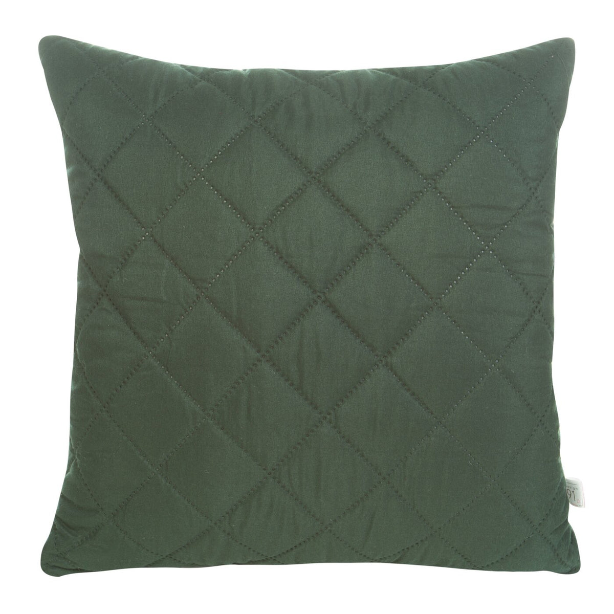 Față de Pernă cu model geometric presat la cald verde închis ALARA Perdele de Poveste