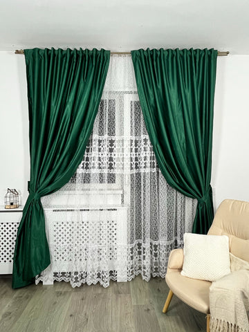 Set Perdea si Draperie Blackout Leontina Perdele de Poveste