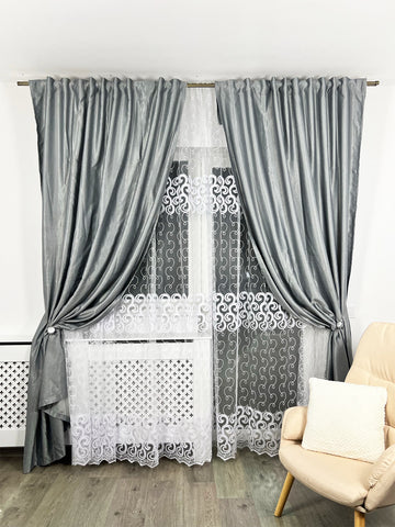 Set Perdea si Draperie Melinda Perdele de Poveste