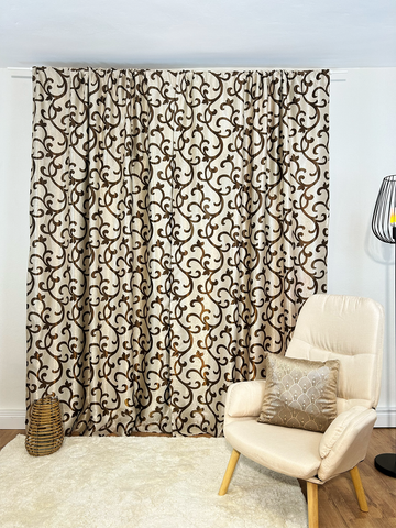 Set Perdea si Draperie Blackout Selena Perdele de Poveste