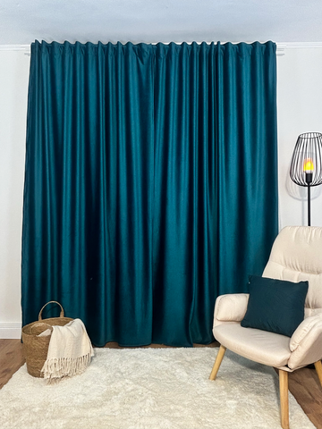 Set Perdea si Draperie Catifea Premium Amelia Perdele de Poveste