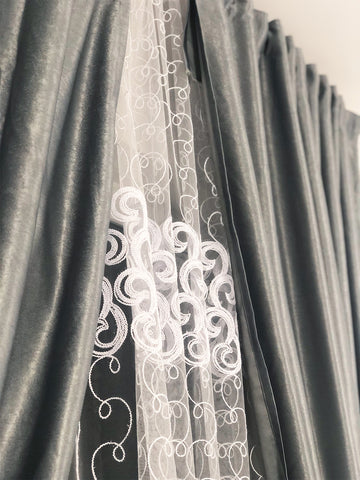 Set Perdea si Draperie Melinda Perdele de Poveste