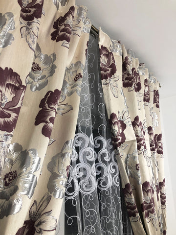 Set Perdea si Draperie Blackout Viorela Perdele de Poveste