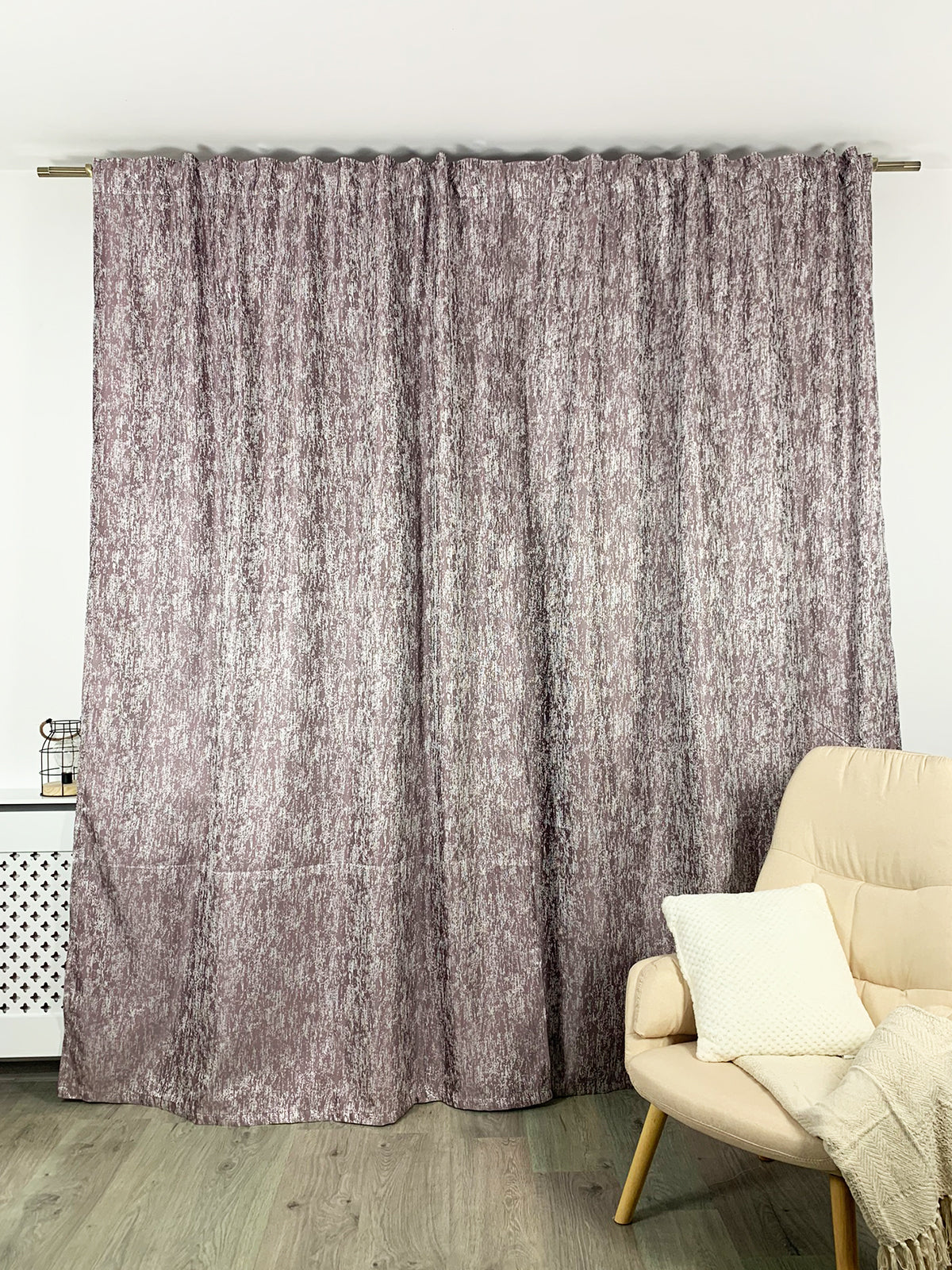 Set Perdea si Draperie Violeta Perdele de Poveste